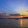 宍道湖の夕景