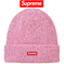 Reflective Loose Gauge Beanie - Pink