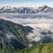 鎮座する立山連峰