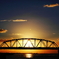 橋×夕日×休日 2010-07-18