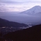 富士山の夕景