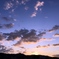 秋の朝空