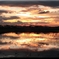 鏡に映る夕日IMG_1245