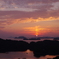 九十九島の夕日