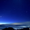 燕山荘から東の空