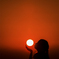 Sunset kiss