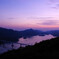 片上湾の夕景