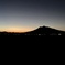 岩木山 夕闇