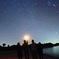 星空を照らす