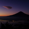 雲海とつるし雲、夜明け前。
