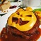 ハロウィンハンバーグ in Disney