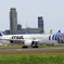 「そらー」 ANA STAR WARS R2-D2 JA873A 離陸 