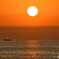 海に沈む夕日