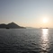 瀬戸内海の夕日
