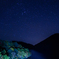 夜半の湖にて