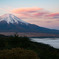 朝焼け富士・雲海付き