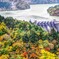 鳩谷ダム1（紅葉に囲まれて）