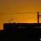 夕日の阪急電車①