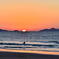 sunset surfer