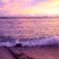 波の夕暮れ