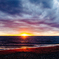夕暮れの浜