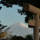 今朝の富士山