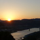 仁淀川の夜明け