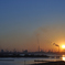 新日鉄の夕陽