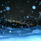 雪と夜景