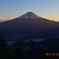 新道峠からの富士山