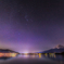 富士の夜空