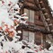 柿と雪