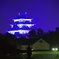 青の名古屋城 
