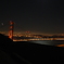 Golden　BridgeとSFの夜景