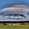 傘雲　富士山