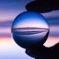 ocean in a crystal ball 