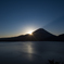 本栖湖の夜明け^^