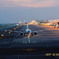 夕暮れの関空
