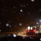 初雪鉄道の夜
