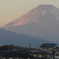 12月30日　夕暮れの富士山