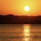 夕日