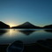 精進湖（日の出）