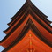 五重塔を真下から