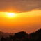 生駒山から望む夕景