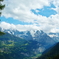 スイスの山々