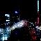 雨の街