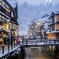 雪の銀山温泉