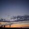 夕暮れのシルエット