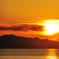 夕日