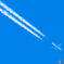 上空を見上げると...